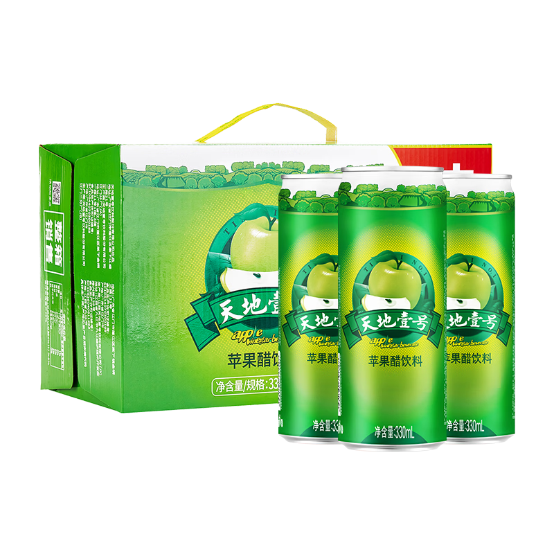 天地壹号苹果醋饮料330ml*15电商版 27.41元 - 86线报