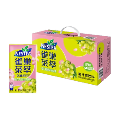 雀巢茶萃樱花青提风味绿茶250ml×24盒 33.42元 - 86线报