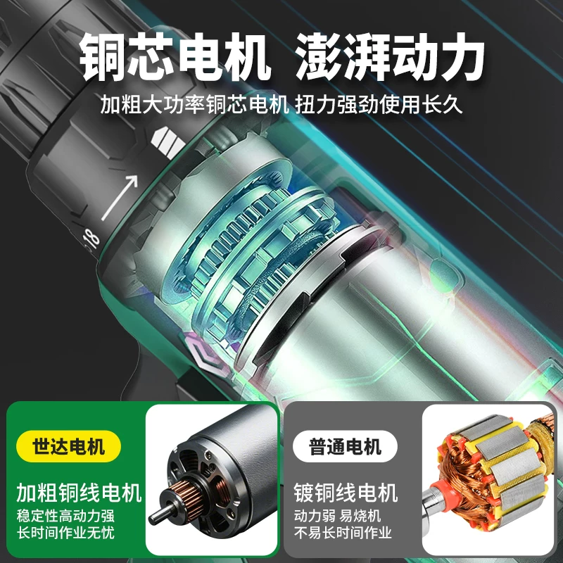 世达电钻家用小型电动手钻充电锂电钻多功能手枪钻打孔电动螺丝刀 103.79元 - 86线报