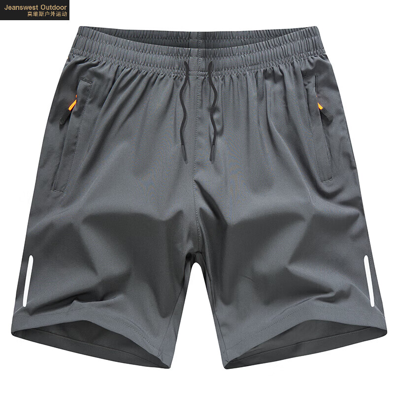 JEANSWEST OUTDOOR速干透气灰色XL男士短裤 19.9元 - 美泡泡