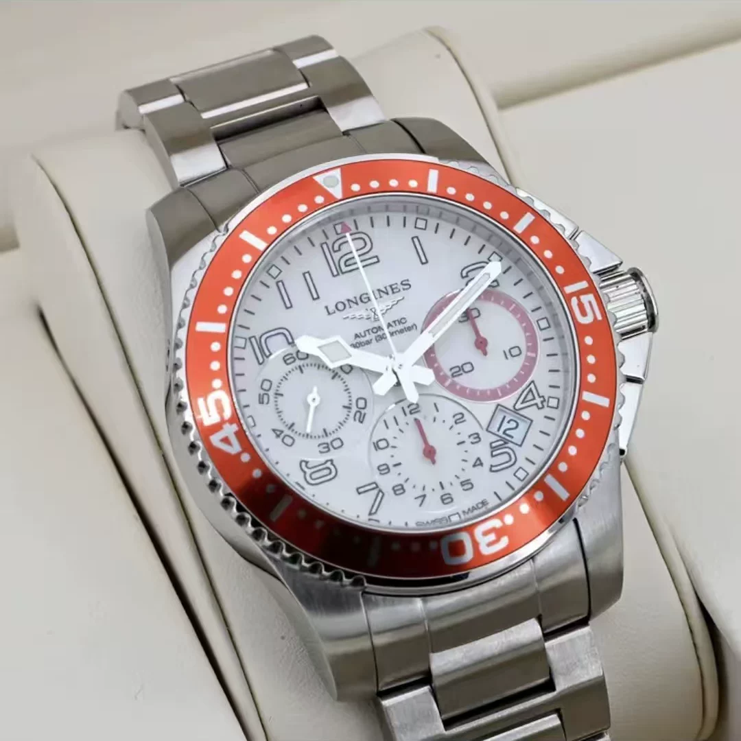 LONGINES康卡斯系列男士自动机械表L3.696.4.19.6 41mm 5756.05元 - 86线报