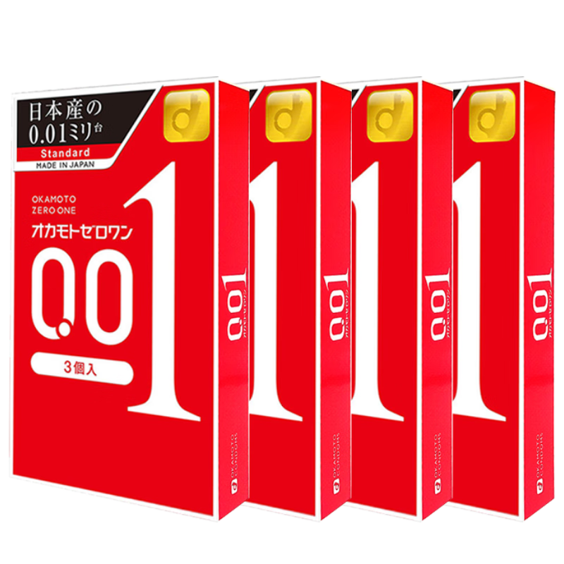 冈本001超薄避孕套12只 100.84元 - 86线报