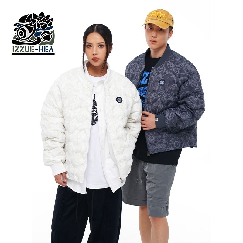 醒狮 x i.t izzue棉服夹克外套潮流保暖棉衣外套 74元 - 线报酷