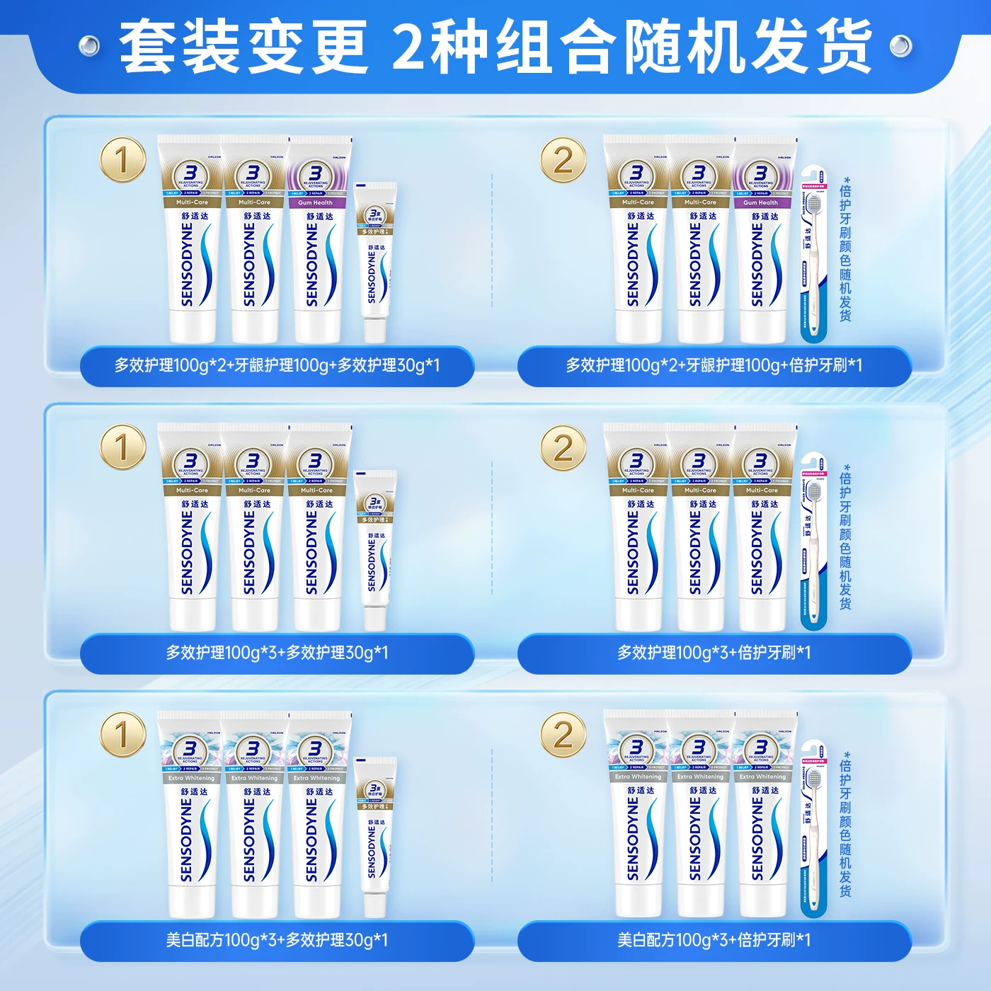 舒适达抗敏感牙膏300g 39.85元 - 86线报