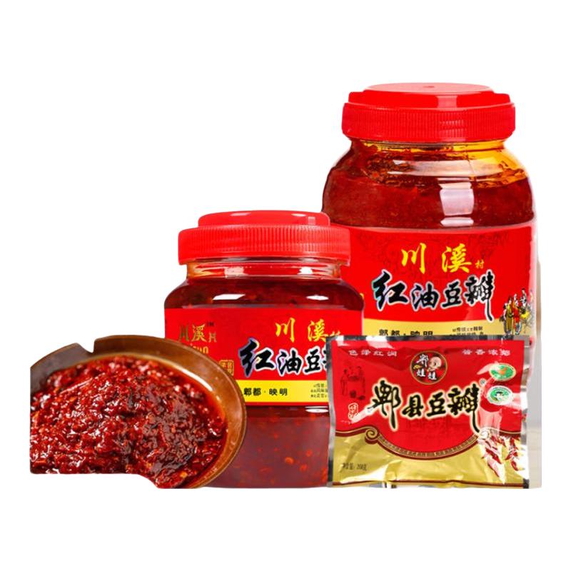 川溪村红油豆瓣酱500g 1.89元 - 86线报