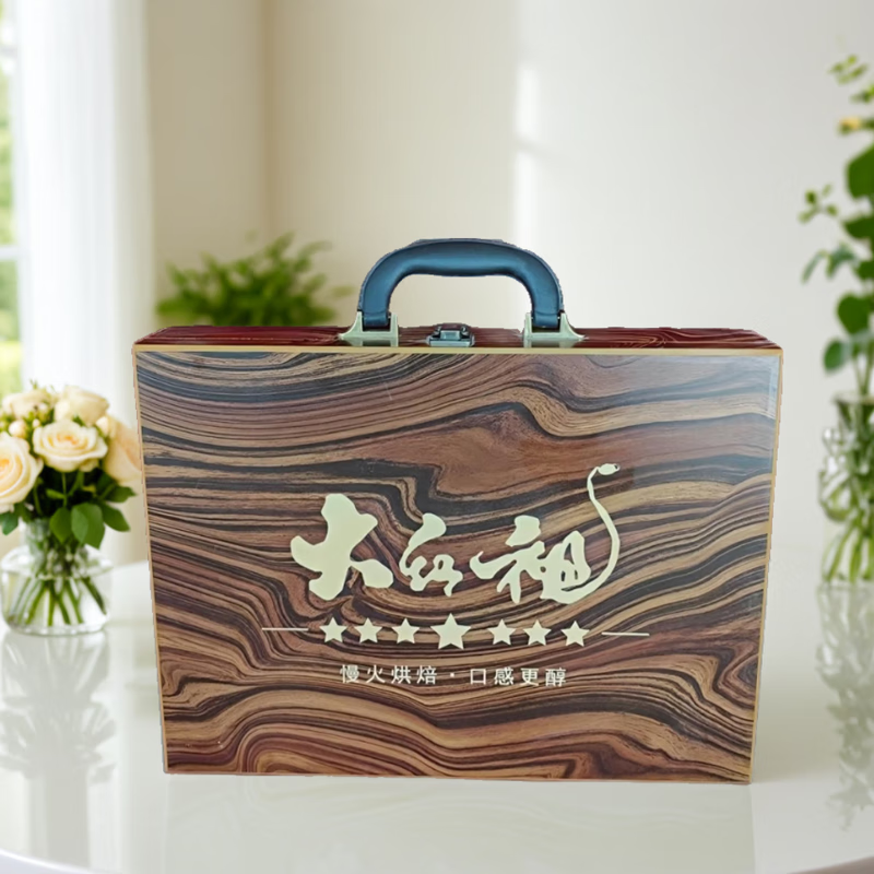 饮矿正宗福建花果香大红袍乌龙茶叶精美礼盒装300克 59.9元 - 折送网