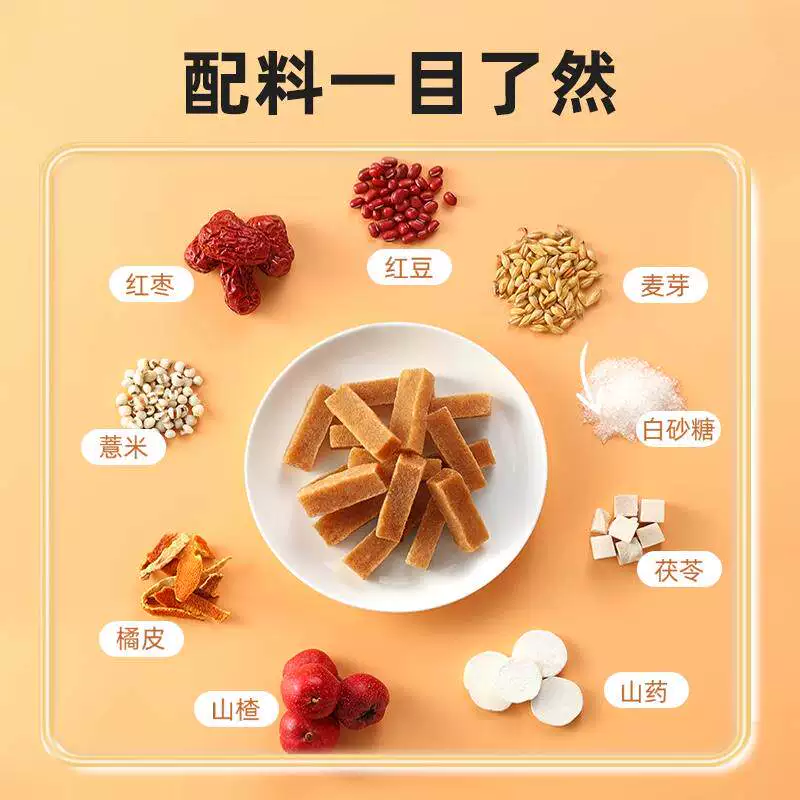金晔益生元六物陈皮风味山楂条1kg 42.4元 - 86线报