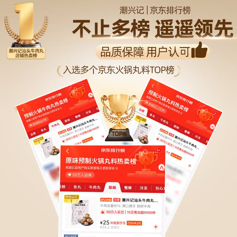 潮兴记汕头牛肉丸250g 21.88元 - 86线报