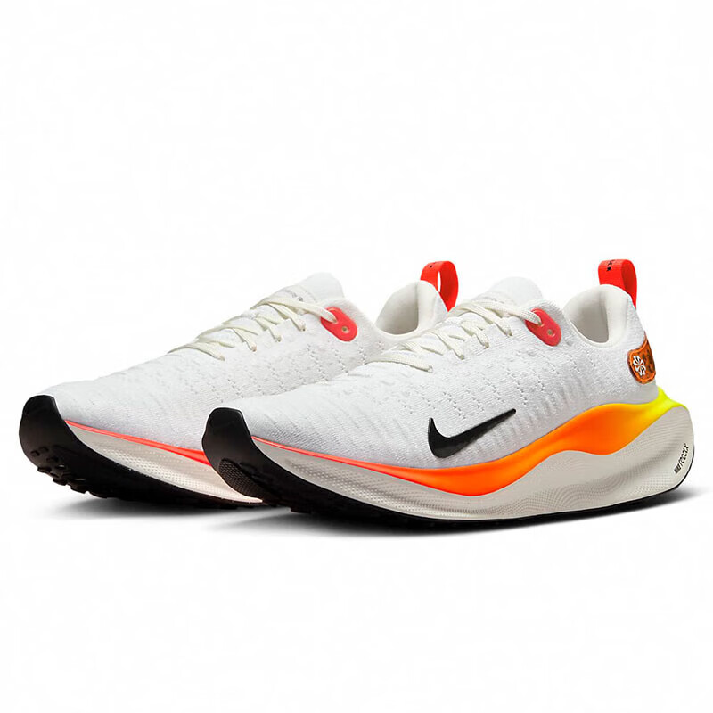 NIKE Infinityrn 4春夏跑步男鞋 HF4916-100白/黑-亮红-橙-黄 - 86线报 NIKE Infinityrn 4春夏跑步男鞋 HF4916-100白/黑-亮红-橙-黄 - 86线报