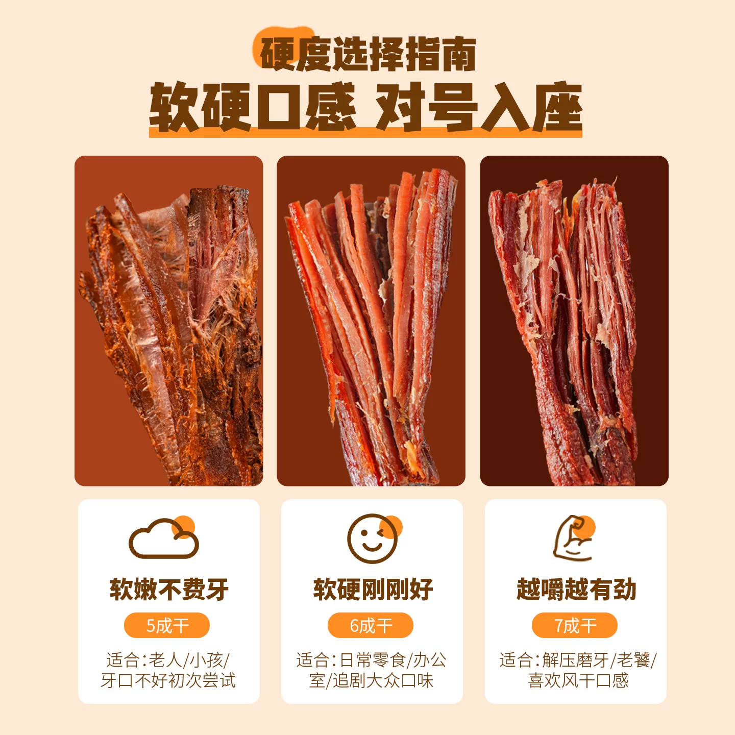 蒙时代风干牛肉干2斤内蒙古特产店手撕零食熟食真空 58.7元 - 86线报