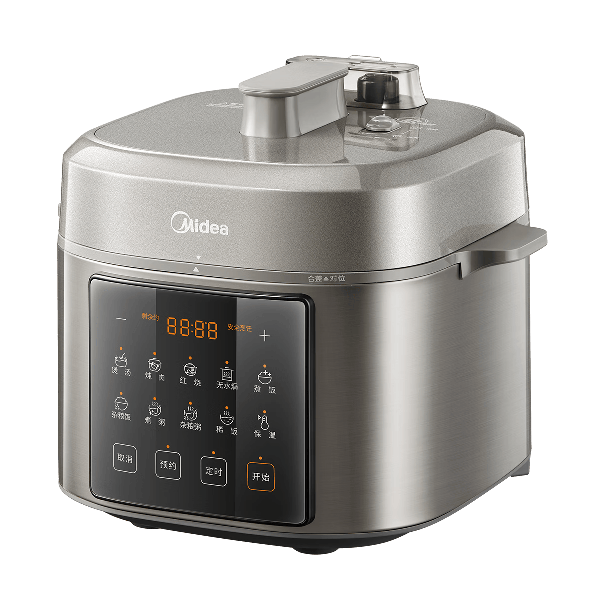 美的电压力锅5L0氟含钛一锅双胆 233.14元 - 86线报