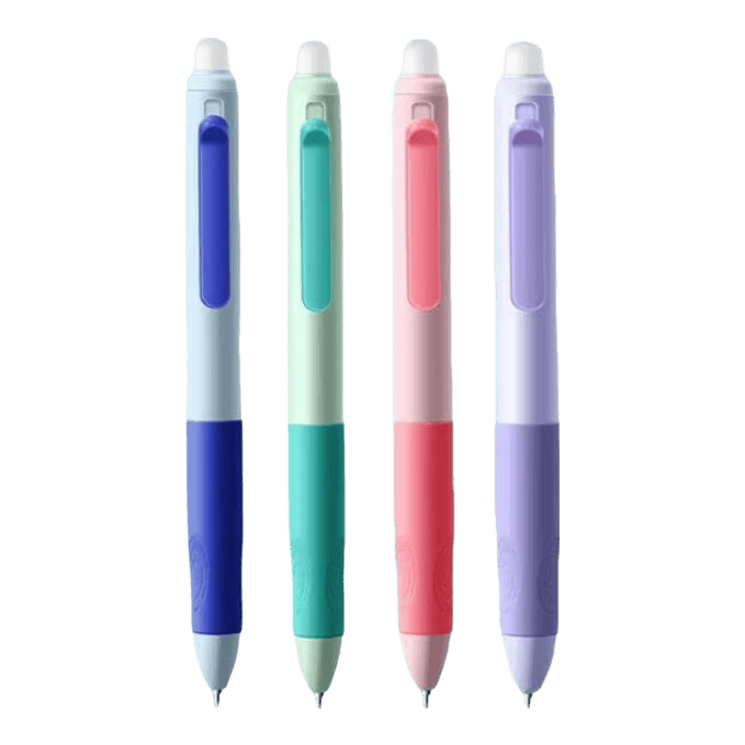 小学生按动可擦笔芯0.5mm晶蓝色+炭黑4支/盒 1.38元 - 86线报
