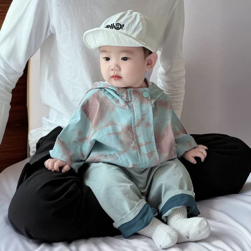婧麒JQ婧麒宝宝秋装套装婴儿衣服2026新款春秋连帽男女童装帅气两件套 89.9元 - 86线报 婧麒JQ婧麒宝宝秋装套装婴儿衣服2026新款春秋连帽男女童装帅气两件套 89.9元 - 86线报