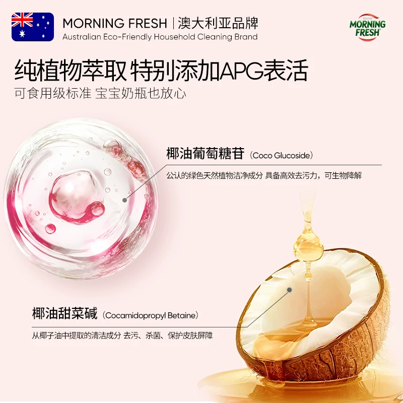 MORNING FRESH 洗碗液需买3件 21.48元 - 线报酷