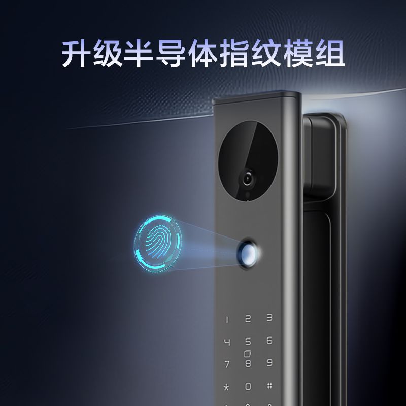 鹿客P7-H米家APP互联指纹密码电子锁 525.9元 - 线报酷