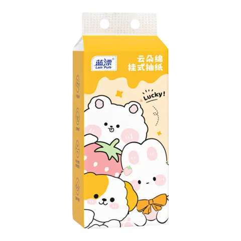 萌宠系列悬挂式抽纸 原生竹浆本色 4层 1000张/提 0.99元 图片 3