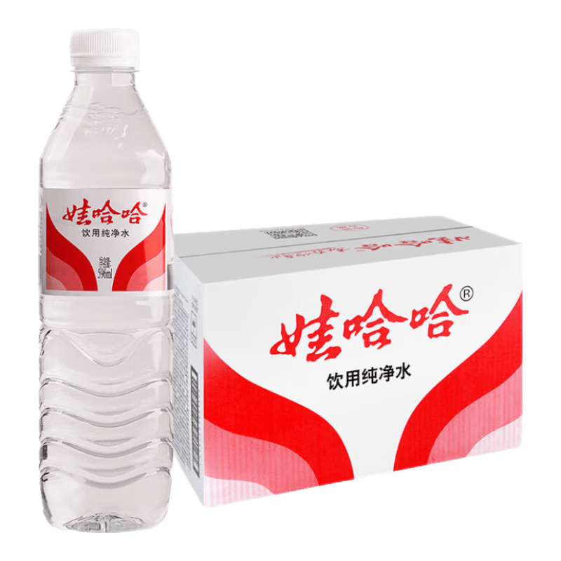 娃哈哈纯净水596ml×24瓶纸箱装 21.2元 - 86线报