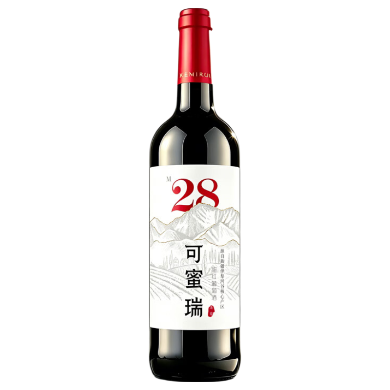 可蜜瑞M28赤霞珠甜红葡萄酒750ml 24.9元 - 线报酷