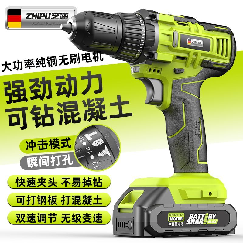 zhipu多功能电钻工具1201双速 34.84元 - 线报酷