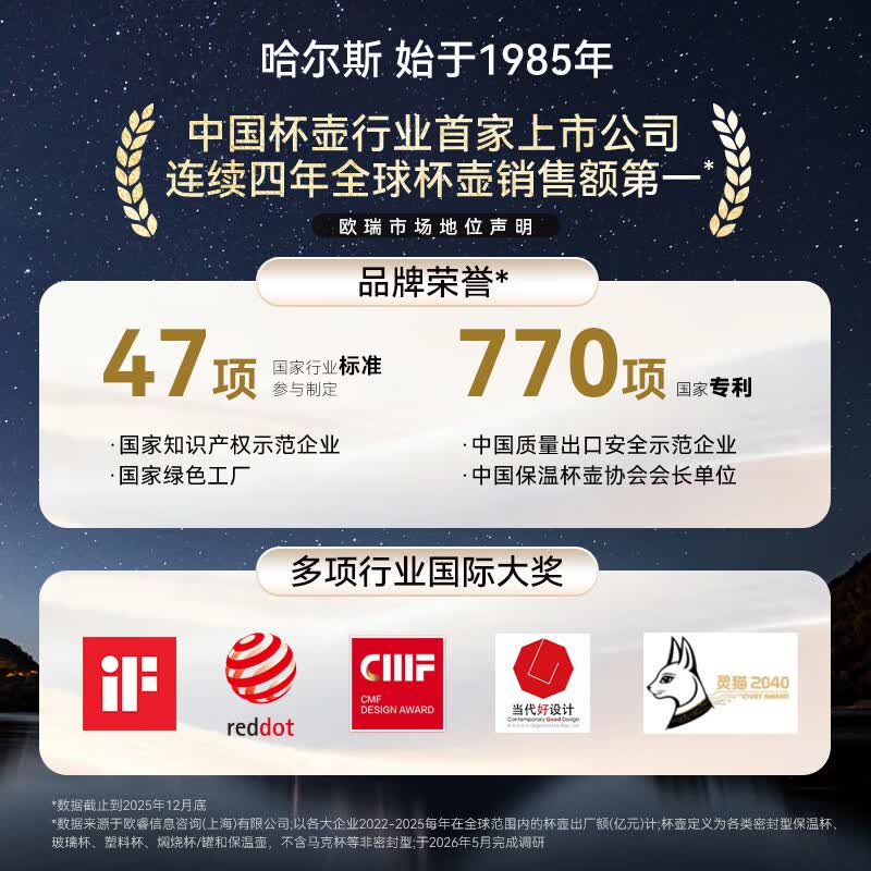 鸿蒙智选华为鸿蒙智选星闪智能连接钛金属保温杯350ml 99.5元 - 86线报