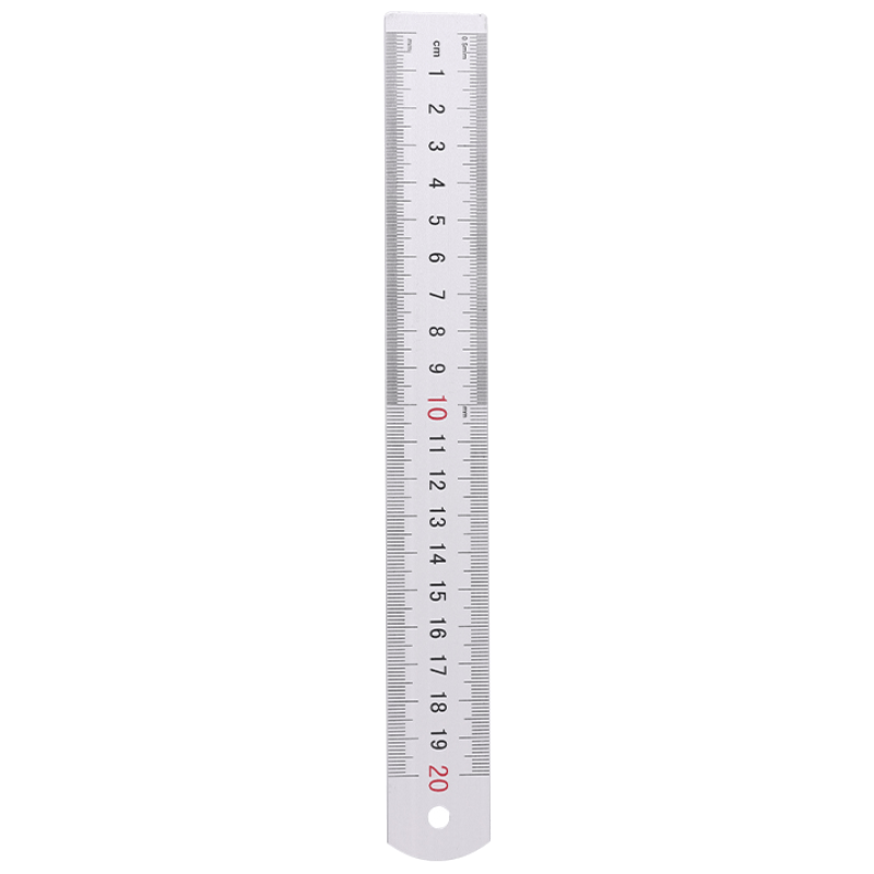 晨光 M&G 铝合金直尺 20cm 双面刻度 考试专用 1元 实付1元 - 86线报