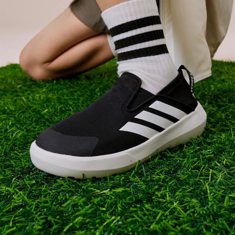 adidas BOAT SLIP-ON C 一脚蹬儿童运动鞋 73.04元 - 线报酷