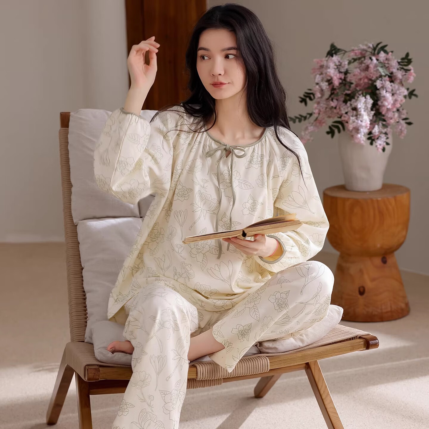 莫代尔100%云朵棉轻氧柔肤睡衣套装 39.9元 - 线报酷 莫代尔100%云朵棉轻氧柔肤睡衣套装 39.9元 - 线报酷