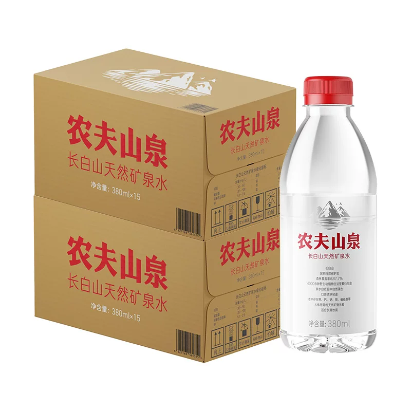 农夫山泉含多种矿物元素矿泉水380ml*15瓶*2箱 24.04元 - 86线报