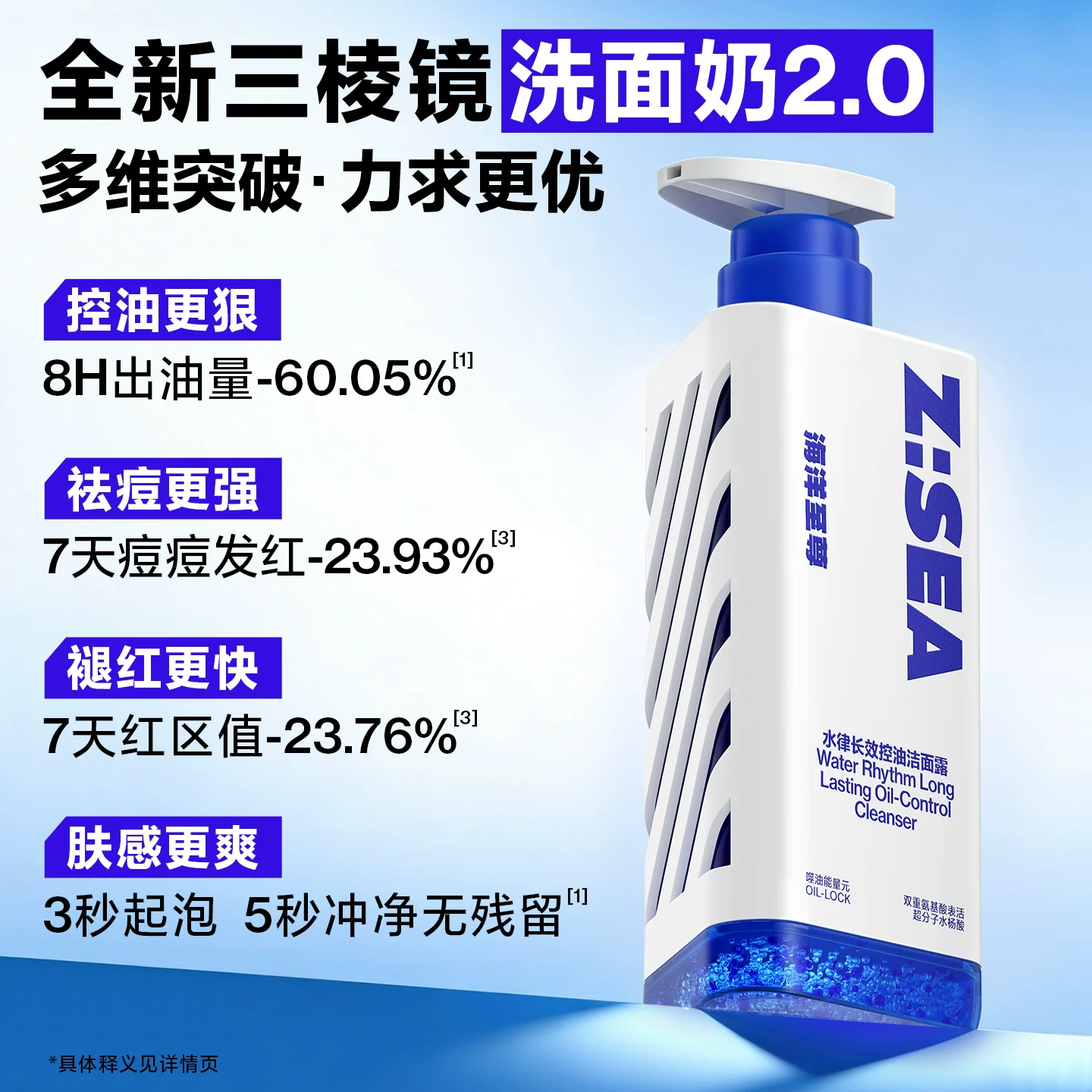 海洋至尊控油男士洗面奶150g 46.04元 - 86线报