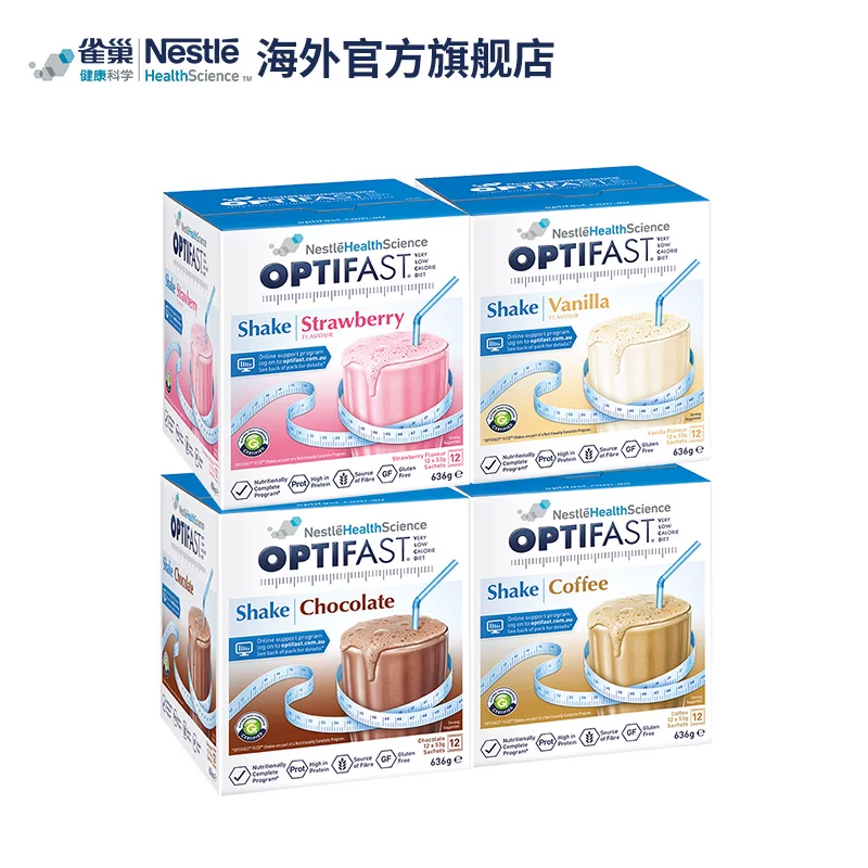 雀巢Optifast代餐奶昔饱腹冲饮食品营养早餐粉轻断食低脂餐 369元 - 86线报