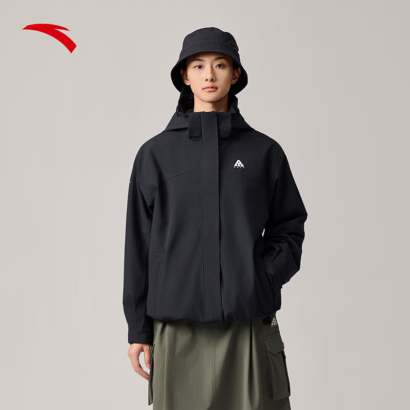 安踏户外大地之壳三合一冲锋衣女款 防风防水登山外套 269元 - 86线报 安踏户外大地之壳三合一冲锋衣女款 防风防水登山外套 269元 - 86线报