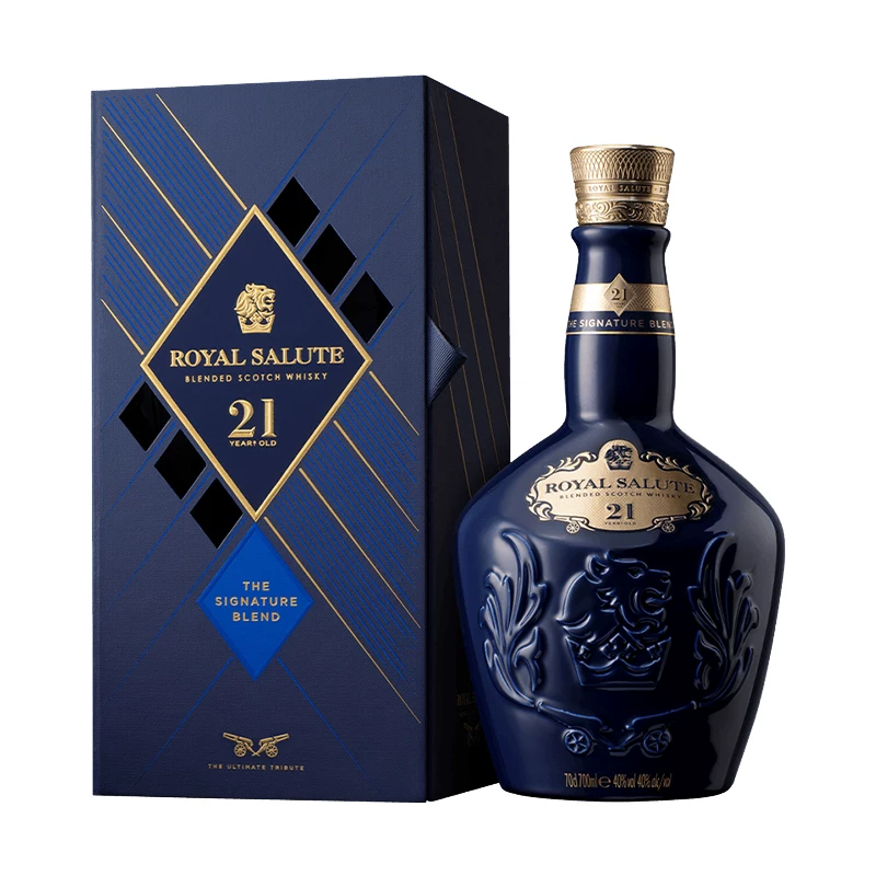 ROYAL SALUTE 皇家礼炮 21年 调和 苏格兰 威士忌 40%vol 825元 - 86线报