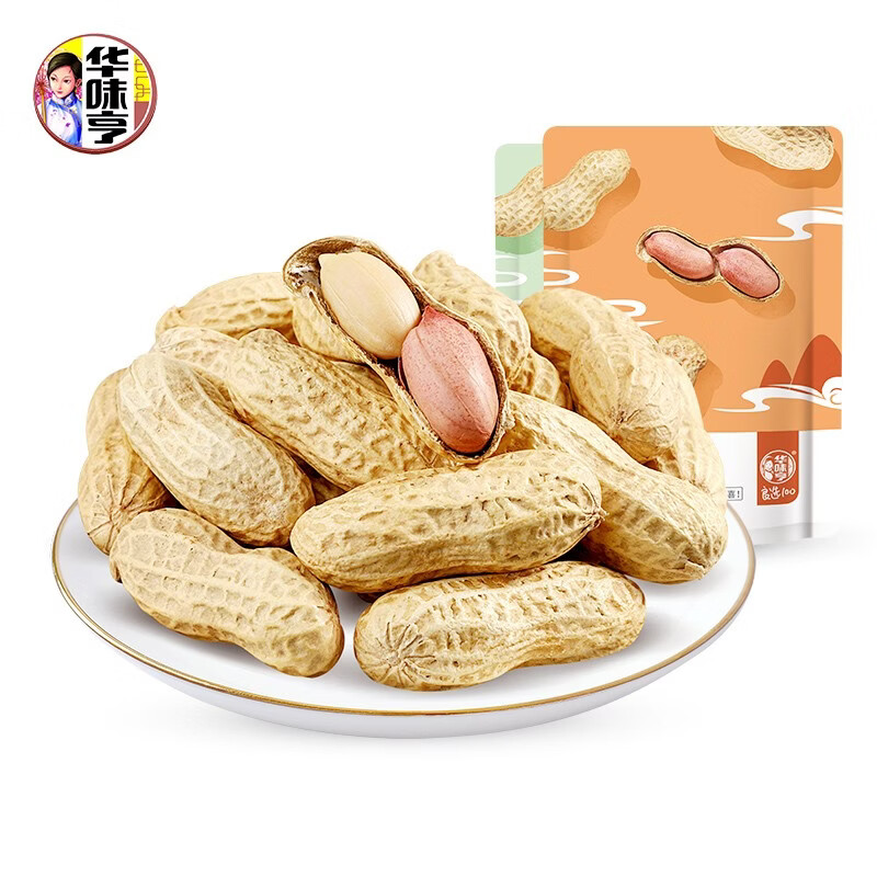 华味亨蒜香味花生420g*1袋 4.8元 - 折送网