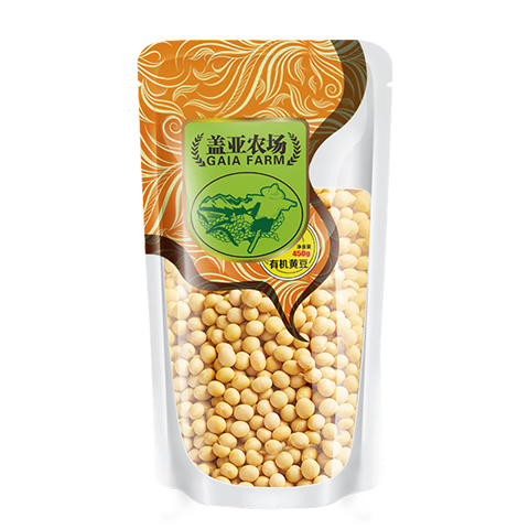 盖亚农场有机黄豆450g东北大豆高蛋白非转基因 3.9元 - 86线报