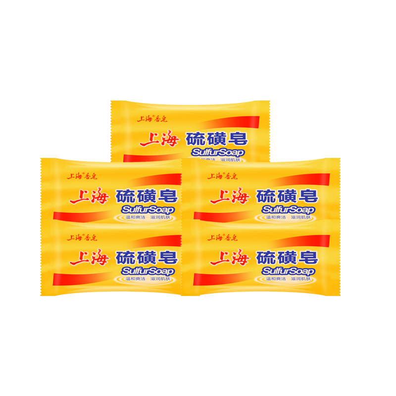 上海硫磺皂85g×5块 5.5元 - 美泡泡