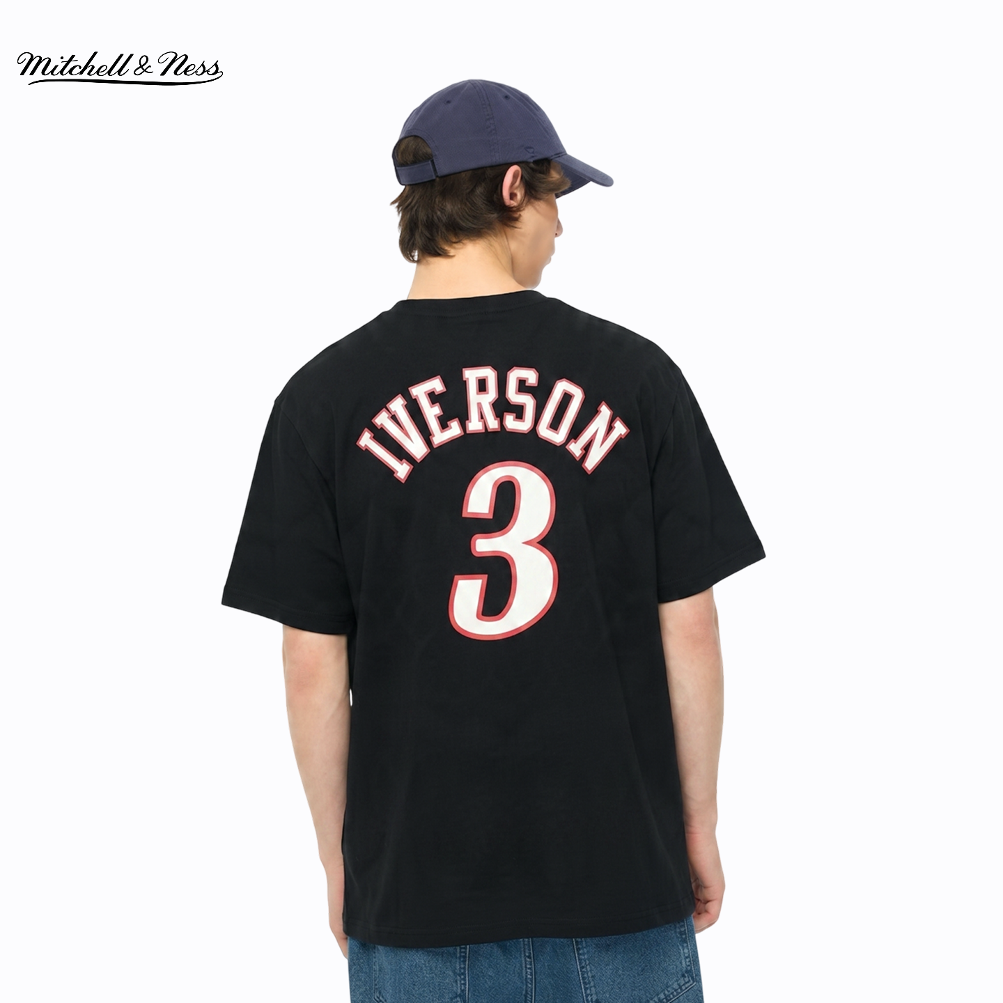 Mitchell&Ness男款短袖T恤MN13S18 115.22元 - 86线报 Mitchell&Ness男款短袖T恤MN13S18 115.22元 - 86线报