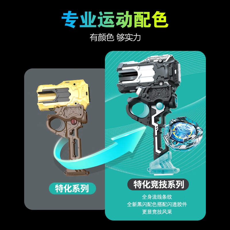 奥迪双钻飓风战魂之旋力启源特化拼装竞技陀螺套装 66.05元 - 86线报