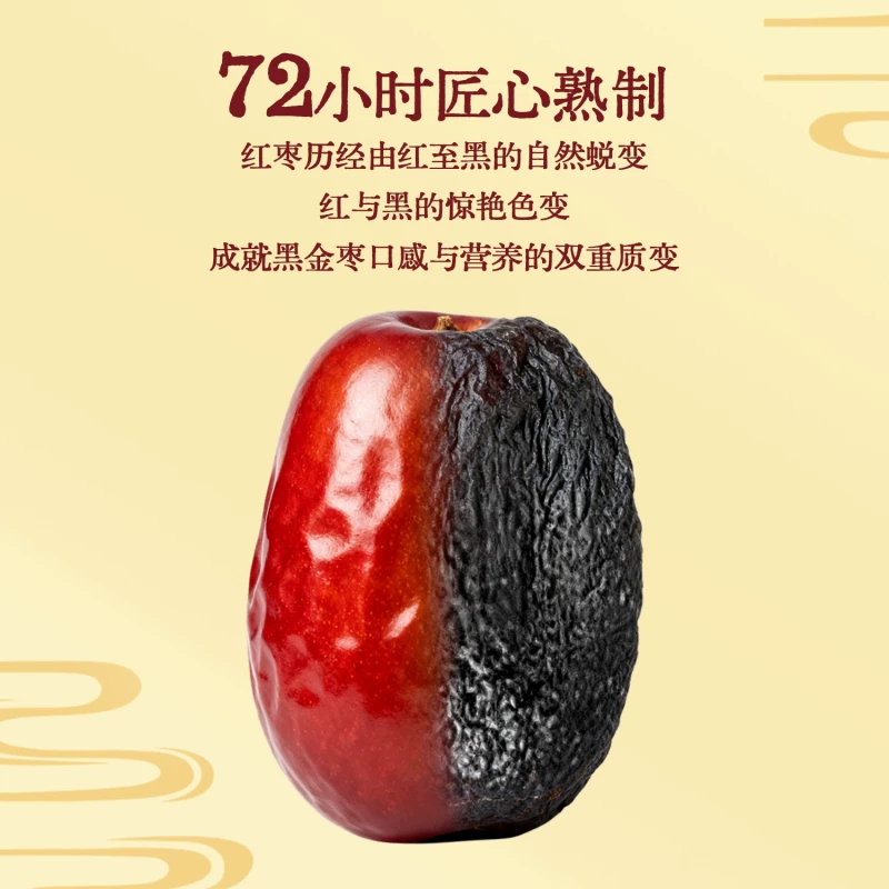 华聚九蒸九晒黑金枣500g 9.01元 - 线报酷