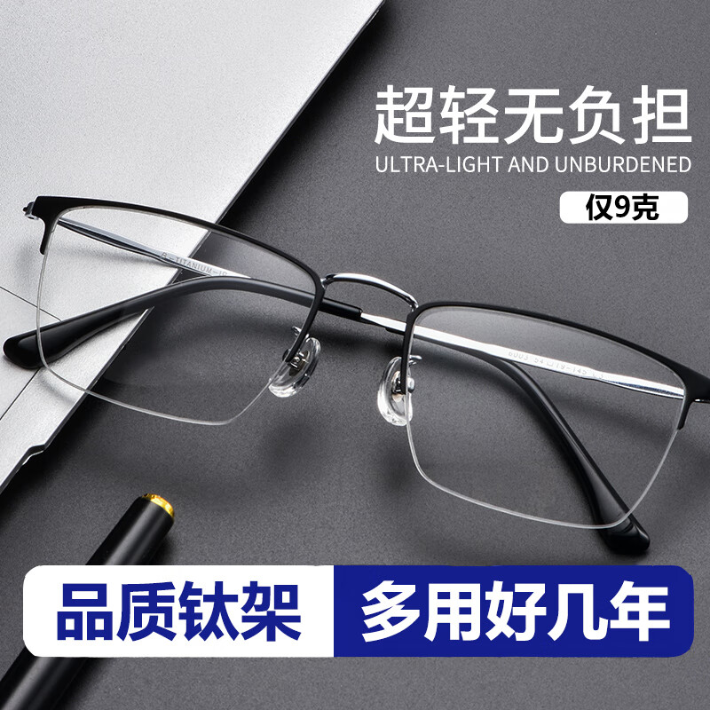 万新1.60多屏防蓝光镜片*2片+超轻镜架多款可选 69元 - 86线报