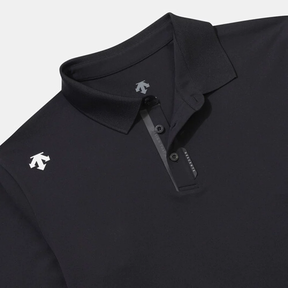 迪桑特polo衫男女同款黑色长袖T恤秋季新款休闲运动外套 381.7元 - 86线报