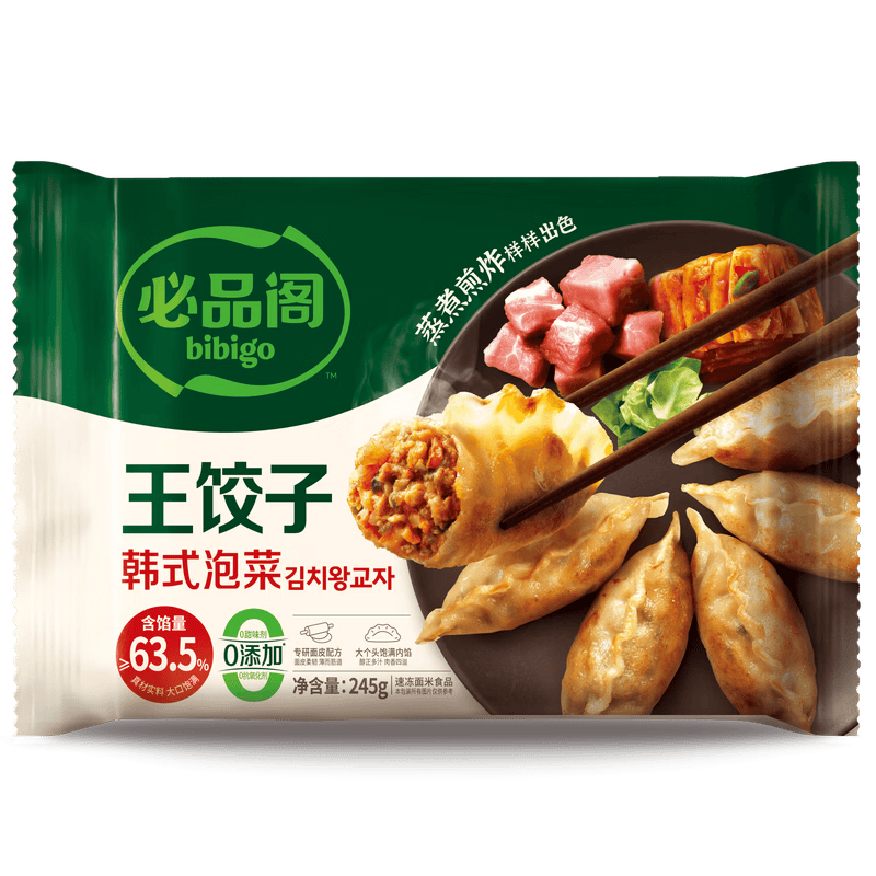必品阁王饺子泡菜味245g 需买6件 7.65元 - 86线报