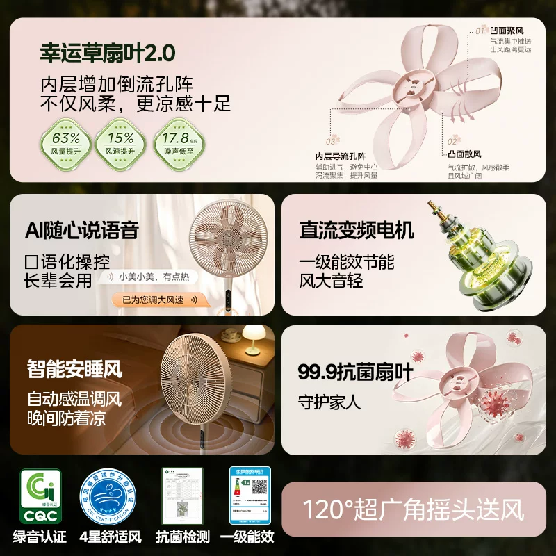 美的台立两用轻音电风扇SDH30RX 173.46元 - 86线报