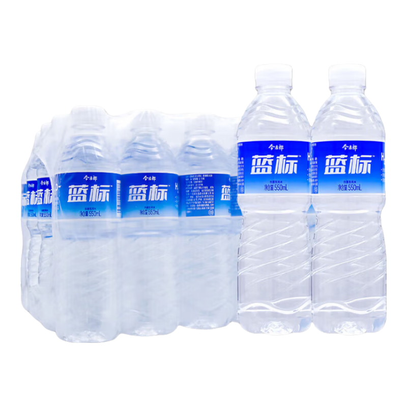今麦郎饮用水550ml×24瓶蓝标小瓶装 17.9元 - 86线报