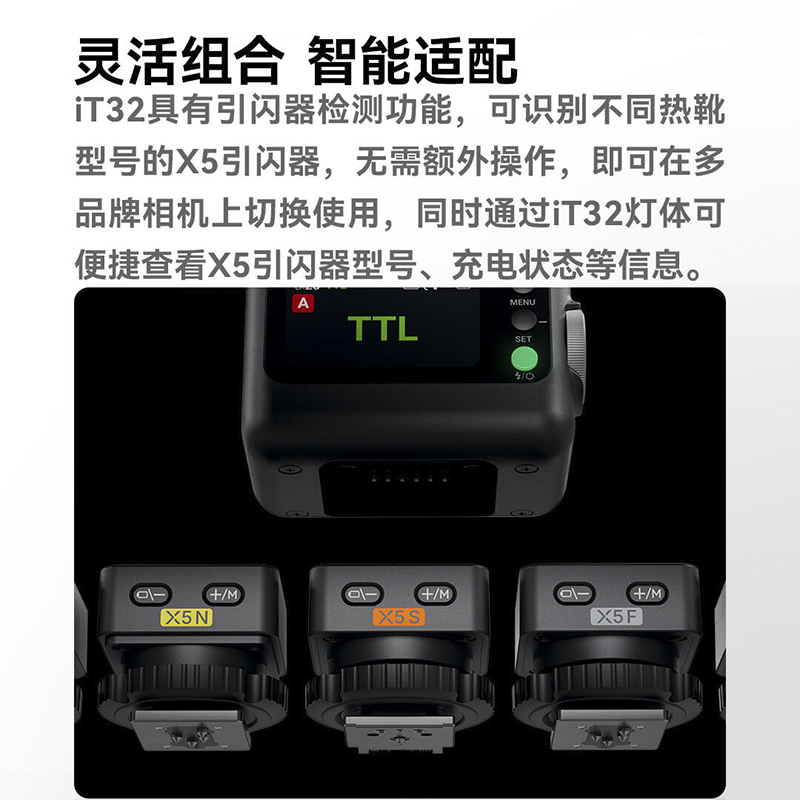 神牛it32闪光灯+X5底座佳能版 478元 - 86线报