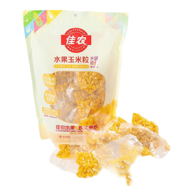 佳农东北甜玉米粒80g×10包开袋即食端午礼盒 12.9元 - 86线报