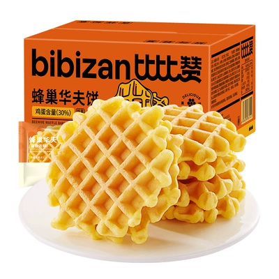 华夫饼面包零食300g/箱约10包20片 5.84元 - 86线报