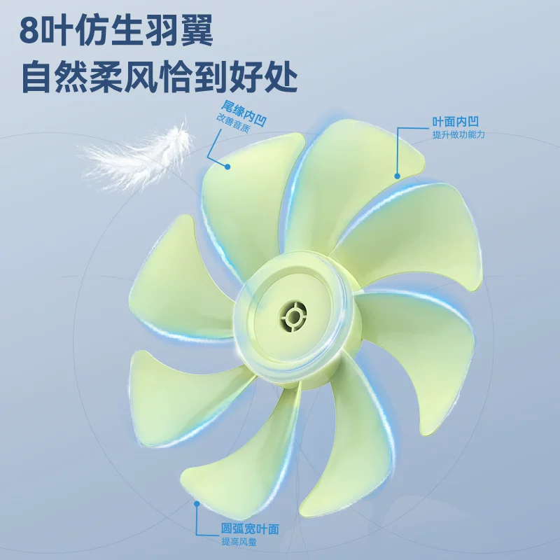 美菱电风扇落地扇家用轻音立式大风力电扇宿舍小型台式卧室摇头扇 59.9元 - 86线报
