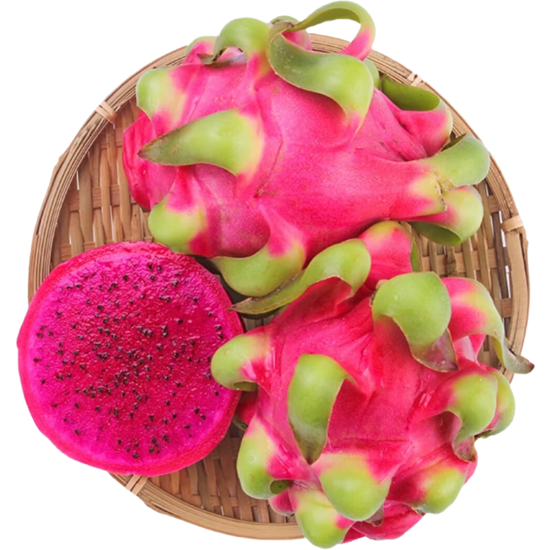 广西红心火龙果金都一号新鲜水果单果100g+净重4斤起 9.99元 - 清风线报