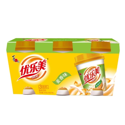 优乐美麦香奶茶尝鲜装加椰果早餐奶冲饮学生冲泡饮品3杯装 32.5元 - 86线报