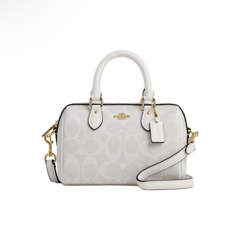 COACH女士枕头包女士斜挎包Mini Bennett波士顿手提包 838元 - 线报酷